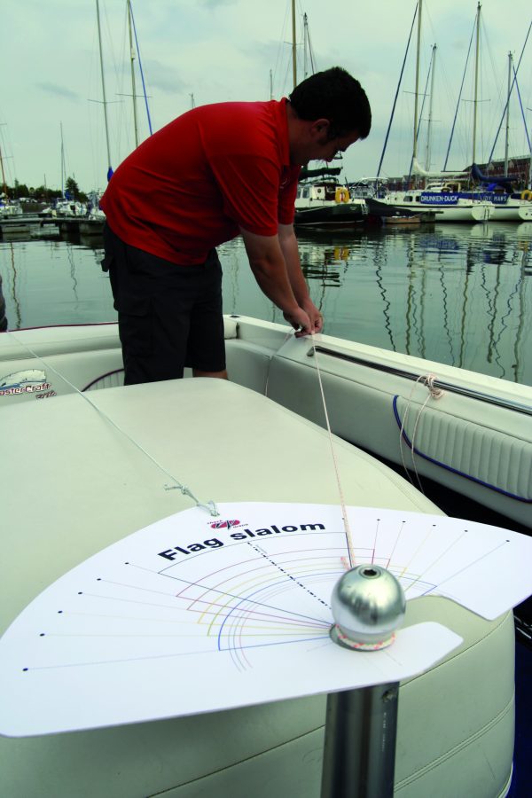 Water Ski Flag Slalom Preston Marina